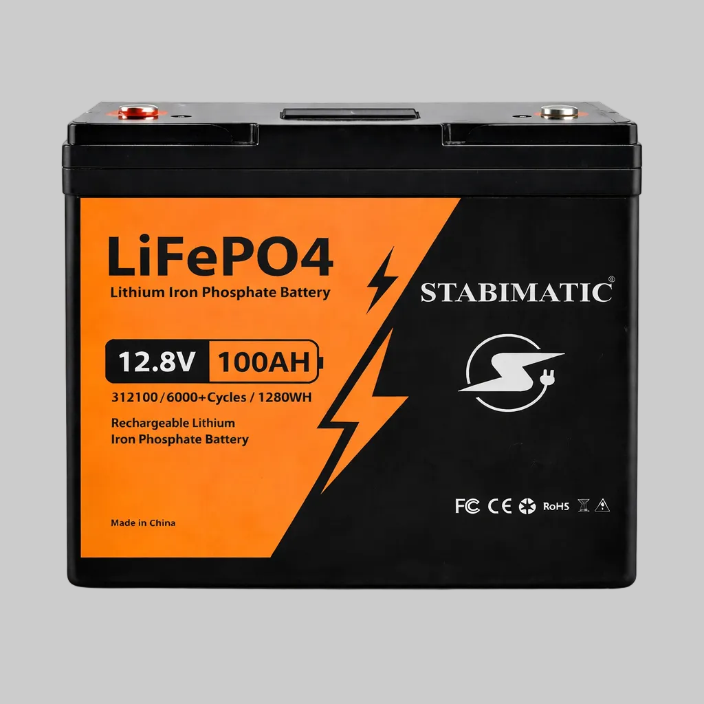 12V 100Ah LiFePO4 battery